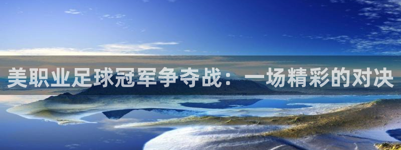 美职业足球冠军争夺战：一场精彩的对决