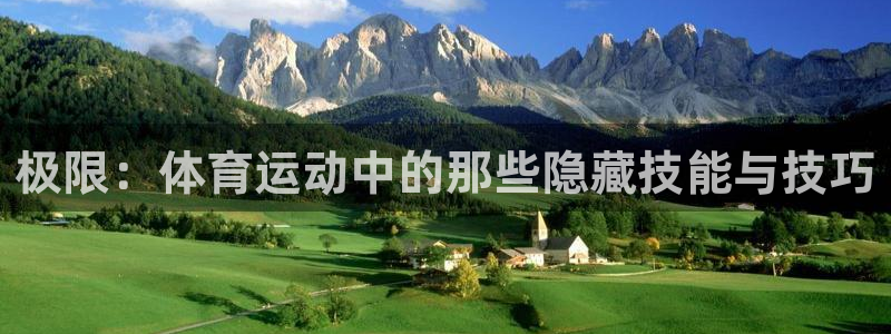 极限：体育运动中的那些隐藏技能与技巧